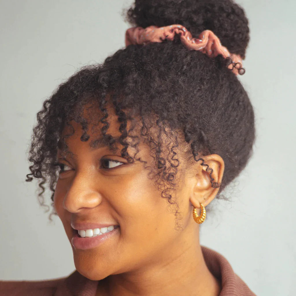 Kantha Reverie Scrunchie